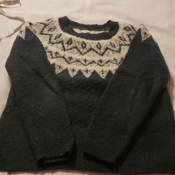 SONOMA xl sweater. Teal/white - Picture 4 of 9